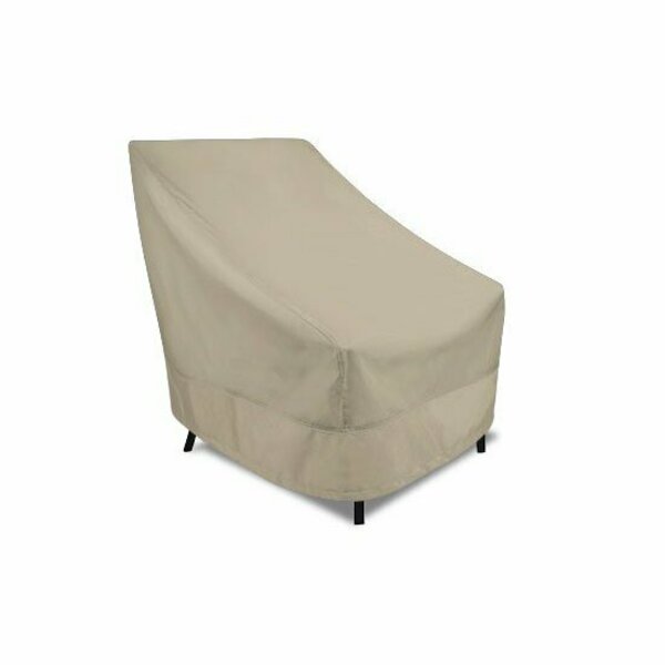 Eevelle MERIDIAN Series, High Back Patio Chair Cover  - Khaki, 30L x 43W x 30H MDCHRHIB_30W_30D_43H-KHA